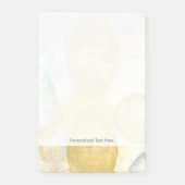 Moderne Abstracte verf op krantenpapier Post-it® Notes (Voorkant)