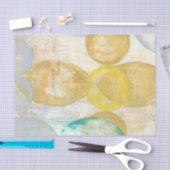 Moderne Abstracte verf op krantenpapier Tissuepapier (Craft)