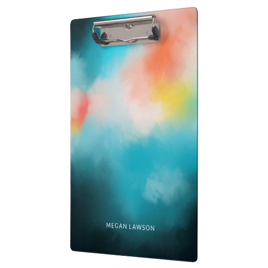 Moderne Abstracte verfijnde melkweg Klembord (Links)