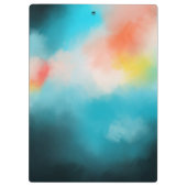 Moderne Abstracte verfijnde melkweg Klembord (Achterkant)