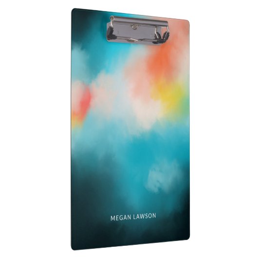 Moderne Abstracte verfijnde melkweg Klembord (Rechts)