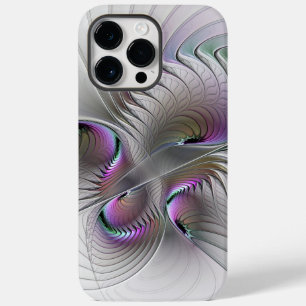 Moderne Abstracte Verlegen Fantasie Figuur Fractal Case-Mate iPhone 14 Pro Max Hoesje