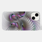 Moderne Abstracte Verlegen Fantasie Figuur Fractal Case-Mate iPhone Case (Achterkant (horizontaal))