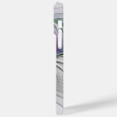 Moderne Abstracte Verlegen Fantasie Figuur Fractal Case-Mate iPhone Case (Achterkant / Links)