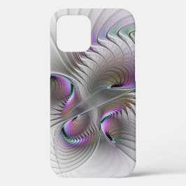 Moderne Abstracte Verlegen Fantasie Figuur Fractal Case-Mate iPhone Case