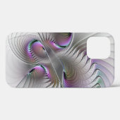 Moderne Abstracte Verlegen Fantasie Figuur Fractal Case-Mate iPhone Case (Achterkant (horizontaal))