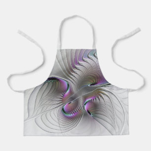 Moderne Abstracte Verlegen Fantasie Figuur Fractal Schort