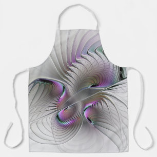 Moderne Abstracte Verlegen Fantasie Figuur Fractal Schort