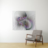Moderne Abstracte Verlegen Fantasie Figuur Fractal Wandkleed (In Situ (horizontaal))