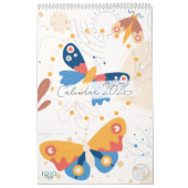 Moderne Abstracte Vlinders Fotokalender 2026 Kalender (Hoes)
