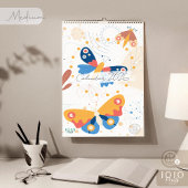 Moderne Abstracte Vlinders Fotokalender 2026 Kalender