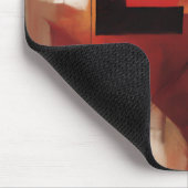 Moderne Abstracte vormen schilderen kleurrijke kun Muismat (Hoek)