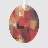 Moderne Abstracte vormen schilderen kleurrijke kun Ornament (voorkant)