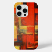 Moderne Abstracte vormen schilderij Case-Mate iPhone Case (Achterkant)