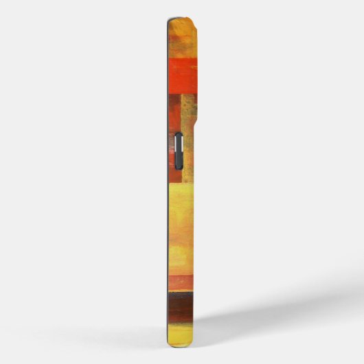 Moderne Abstracte vormen schilderij Case-Mate iPhone Case (Achterkant / Rechts)