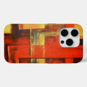 Moderne Abstracte vormen schilderij Case-Mate iPhone Case (Achterkant (horizontaal))