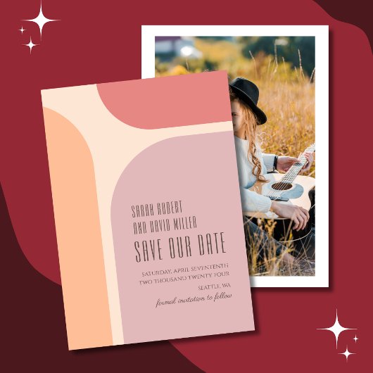 Moderne Abstracte Vormen Trouw  Save The Date