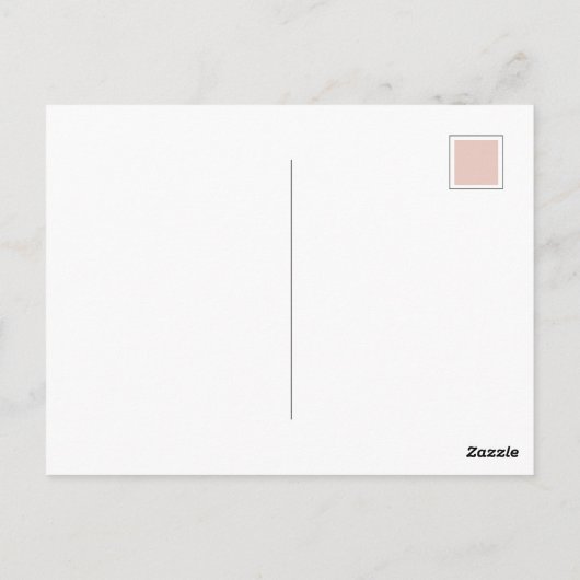 Moderne Abstracte vormen van prijsopgave Briefkaart (Achterkant)