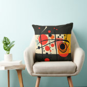 Moderne Abstracte Vormgeving Kussen (Stoel)