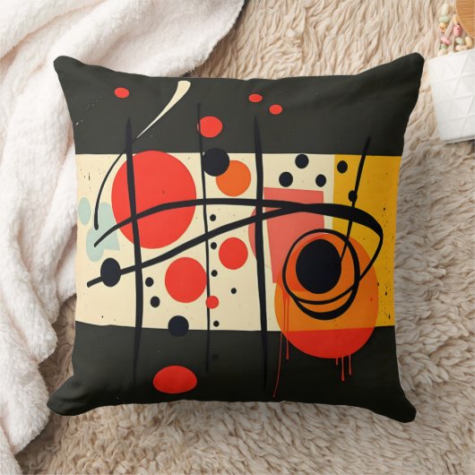 Moderne Abstracte Vormgeving Kussen (Deken)