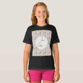 Moderne Abstracte vrouw Beauty Face Logo T-shirt (Voorkant volledig)