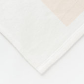 Moderne Abstracte Vrouwen Gezicht Fleece Deken (Hoek)