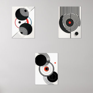 Moderne Abstracte Wall Art Poster sets