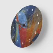 Moderne Abstracte wandklok (Hoek)