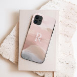 Moderne Abstracte Waterverf Aangepaste naam Monogr Case-Mate iPhone Case<br><div class="desc">Voeg een stijlvolle look toe aan uw telefoon met een modern en stijlvol ontwerp voor abstracte waterverf met een eenvoudige persoonlijke naam en een eenvoudig monogram. Origineel kunstwerk van Muthology Papery.</div>