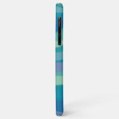 Moderne Abstracte Waterverf Blue Custom Case-Mate iPhone Case (Achterkant/links)