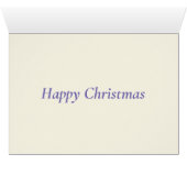 Moderne abstracte waterverf met kerstster (Binenzijde Horizontaal (Onderkant))