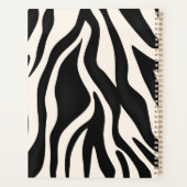 Moderne Abstracte Week- en Maandkalender Planner (Achterkant)