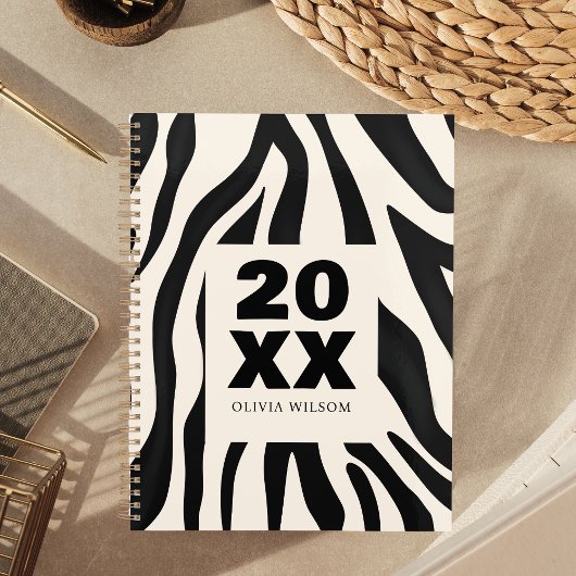 Moderne Abstracte Week- en Maandkalender Planner