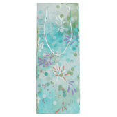 Moderne Abstracte  Wijn Cadeautas (Achterkant)