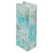 Moderne Abstracte  Wijn Cadeautas (Voorkant Gekanteld)