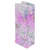 Moderne Abstracte  Wijn Cadeautas (Achterkant Gekanteld)