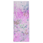 Moderne Abstracte  Wijn Cadeautas (Achterkant)