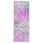 Moderne Abstracte  Wijn Cadeautas (Voorkant)