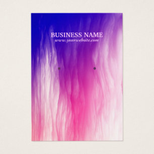 Moderne Abstracte wolken die Display Kaarten verdi Visitekaartjes