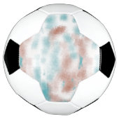 Moderne Abstracte wolken Voetbal (Gedraaid)