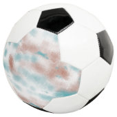 Moderne Abstracte wolken Voetbal (Drie kwart)