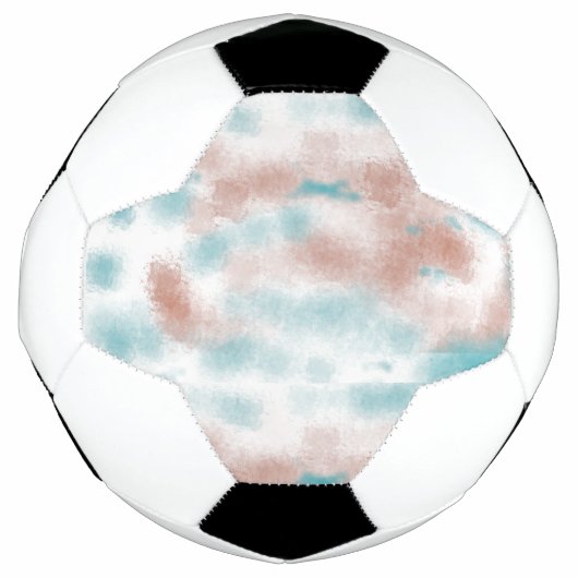 Moderne Abstracte wolken Voetbal (Voorkant)