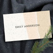 MODERNE ABSTRACTE ZWART PINK CERAMIC TEXTURE WAVES VISITEKAARTJE