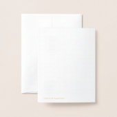 Moderne Academische Levensstijl Design Folie Kaarten (Met envelop)