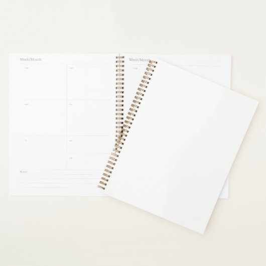 Moderne Academische Levensstijl Design Planner (Display)