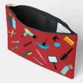 Moderne Accessoiretas voor Kappersgereedschap Etui (Open)