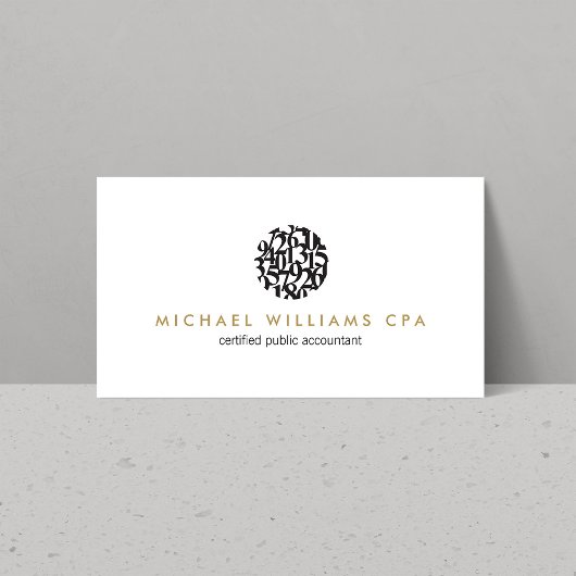 Moderne accountant, Boekhouding II Visitekaartje