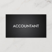 Moderne accountant visitekaartje (Voorkant)