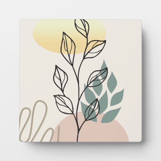 Moderne achtergrond ontwerp fotoplaat (Voorkant)