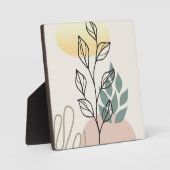 Moderne achtergrond ontwerp fotoplaat (Voorkant)